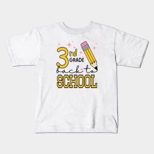 Third Grade Back to School Kids T-Shirt